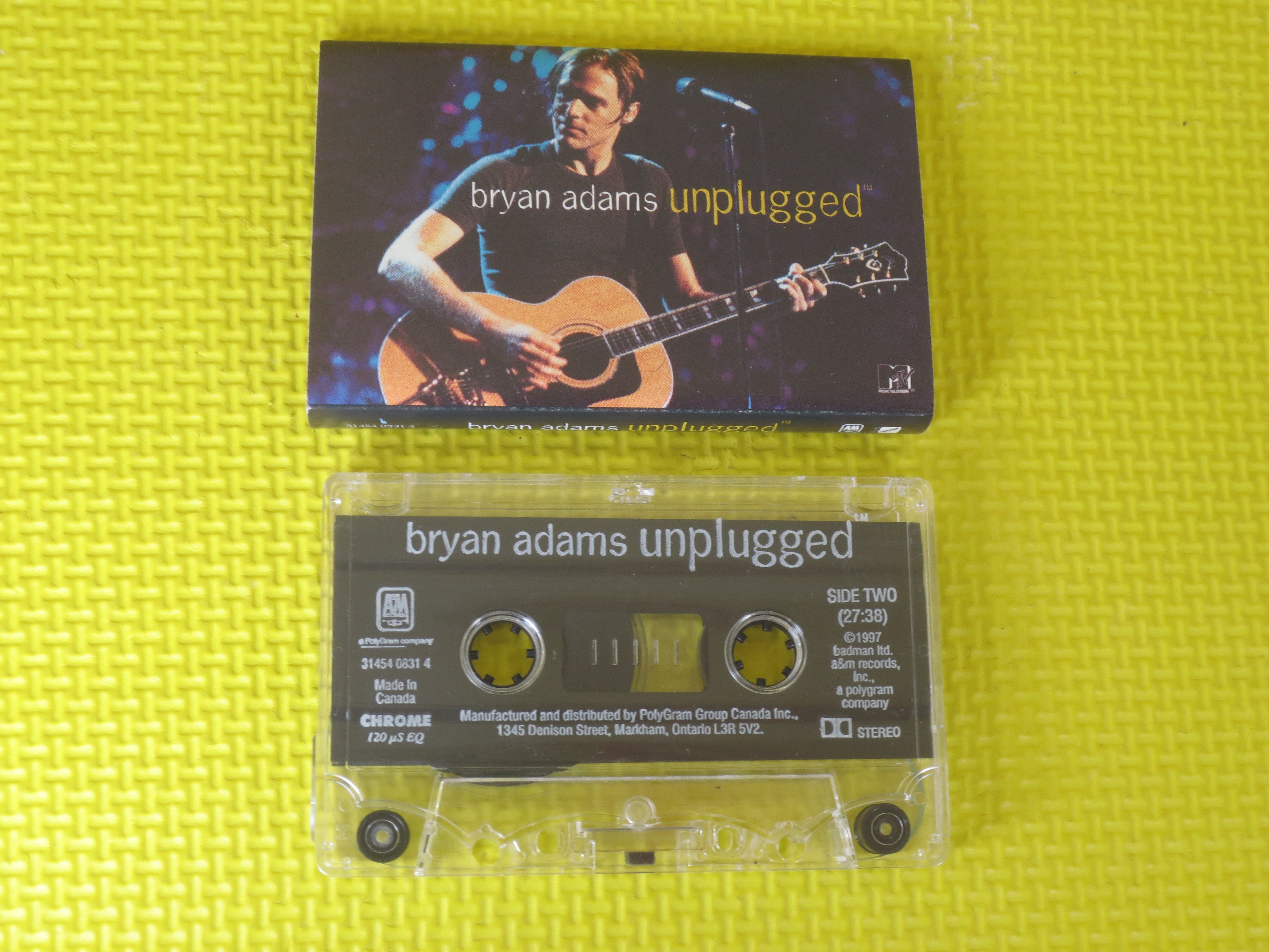 Bryan Adams – Unplugged (1997) Cassette