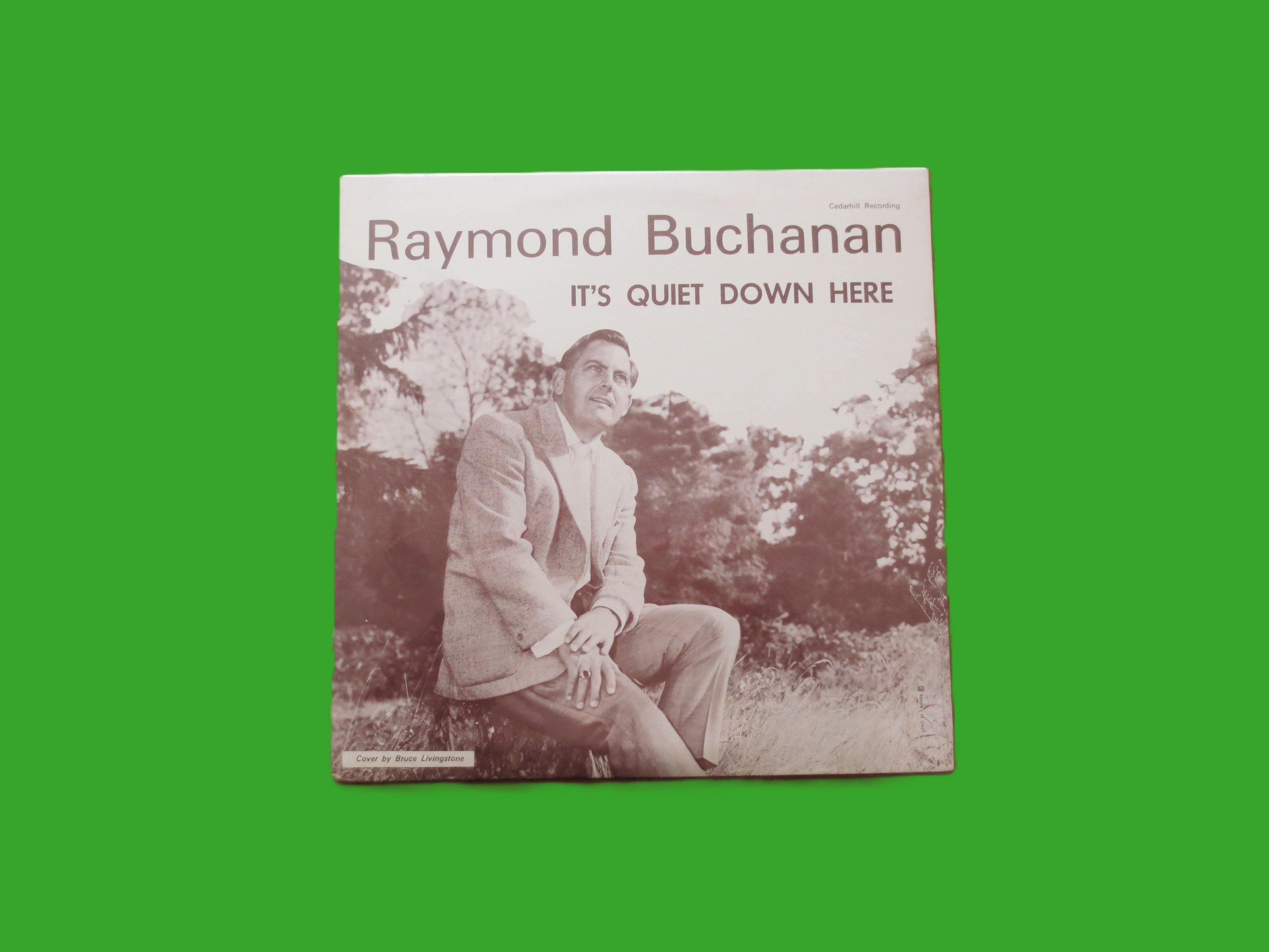Raymond Buchanan – It's Quiet Down Here (c.1965) Vinyl LP — Factory Sealed