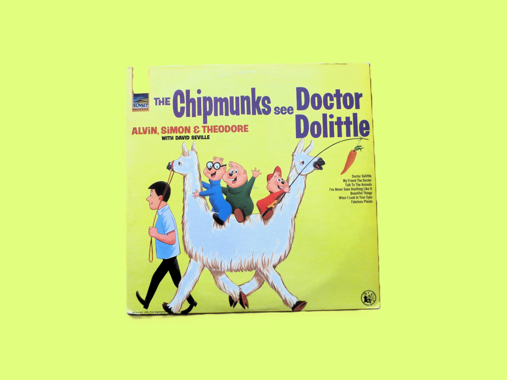 The Chipmunks – The Chipmunks See Doctor Dolittle (1968) Vinyl LP
