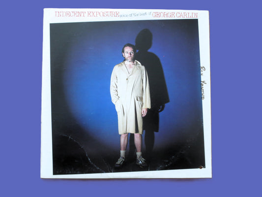 GEORGE CARLIN, Indecent Exposure, Vintage Comedy Lp, 1978 Record, Vinyl Album