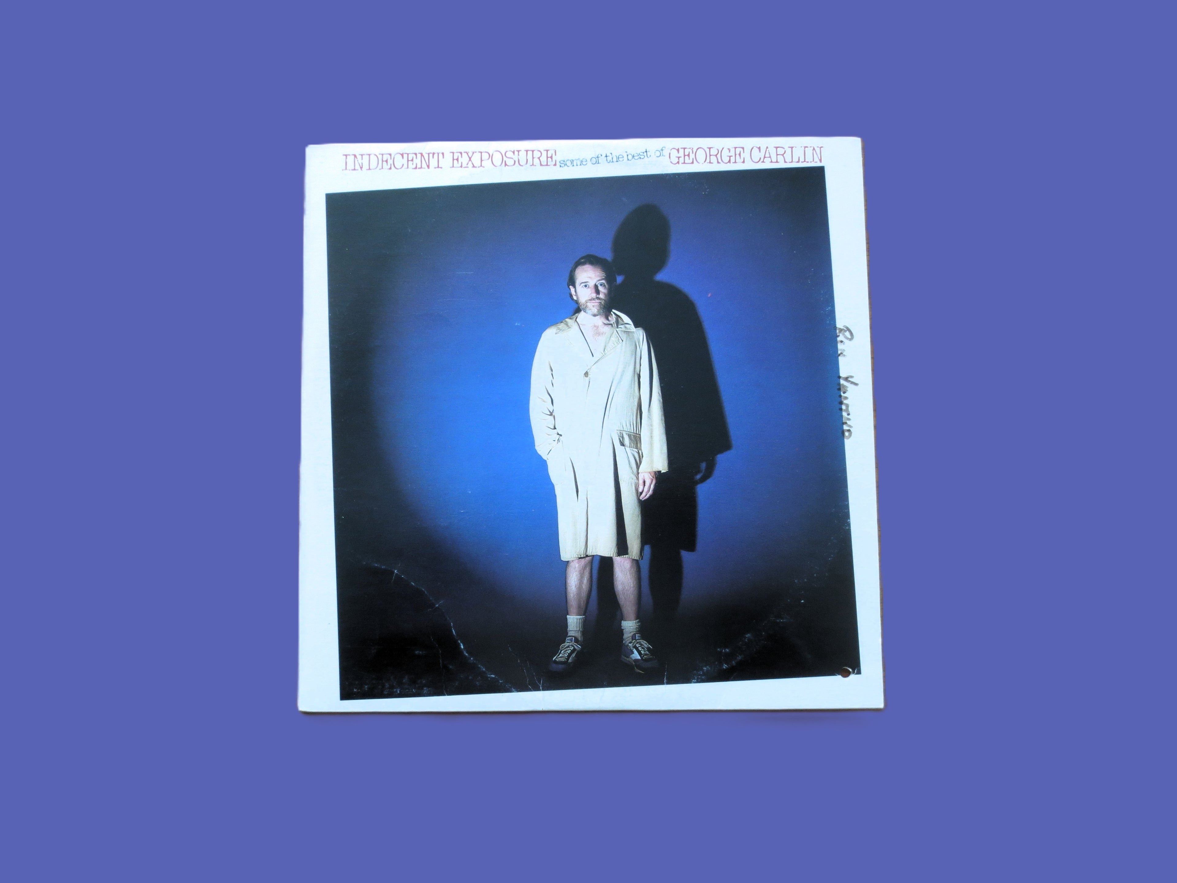 GEORGE CARLIN, Indecent Exposure, Vintage Comedy Lp, 1978 Record, Vinyl Album