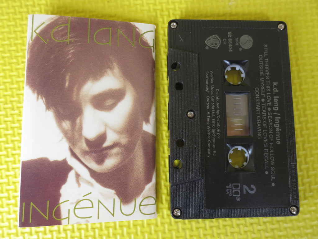 k.d. lang – Ingenue (1992) Cassette