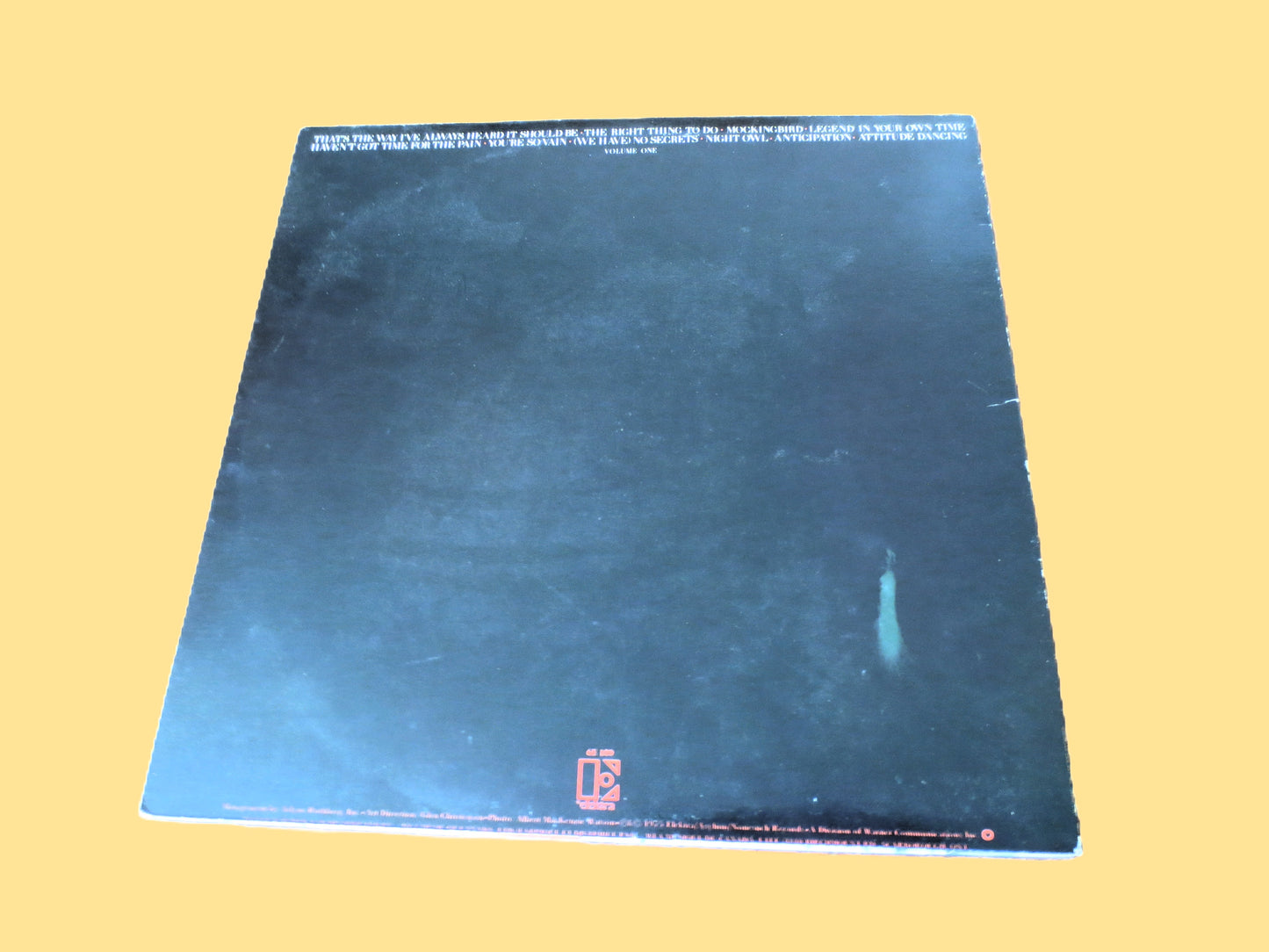 CARLY SIMON, The Best of, 1975 Record, Vinyl Lp