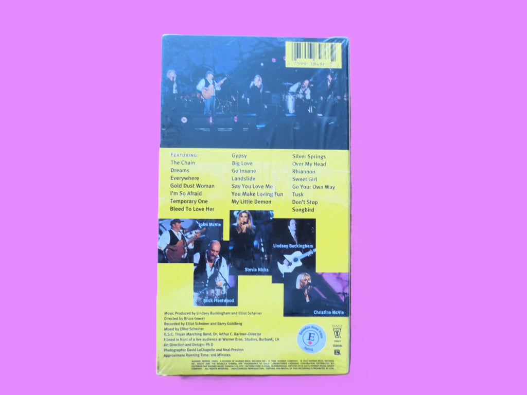 Fleetwood Mac – The Dance (1997) VHS – Factory Sealed