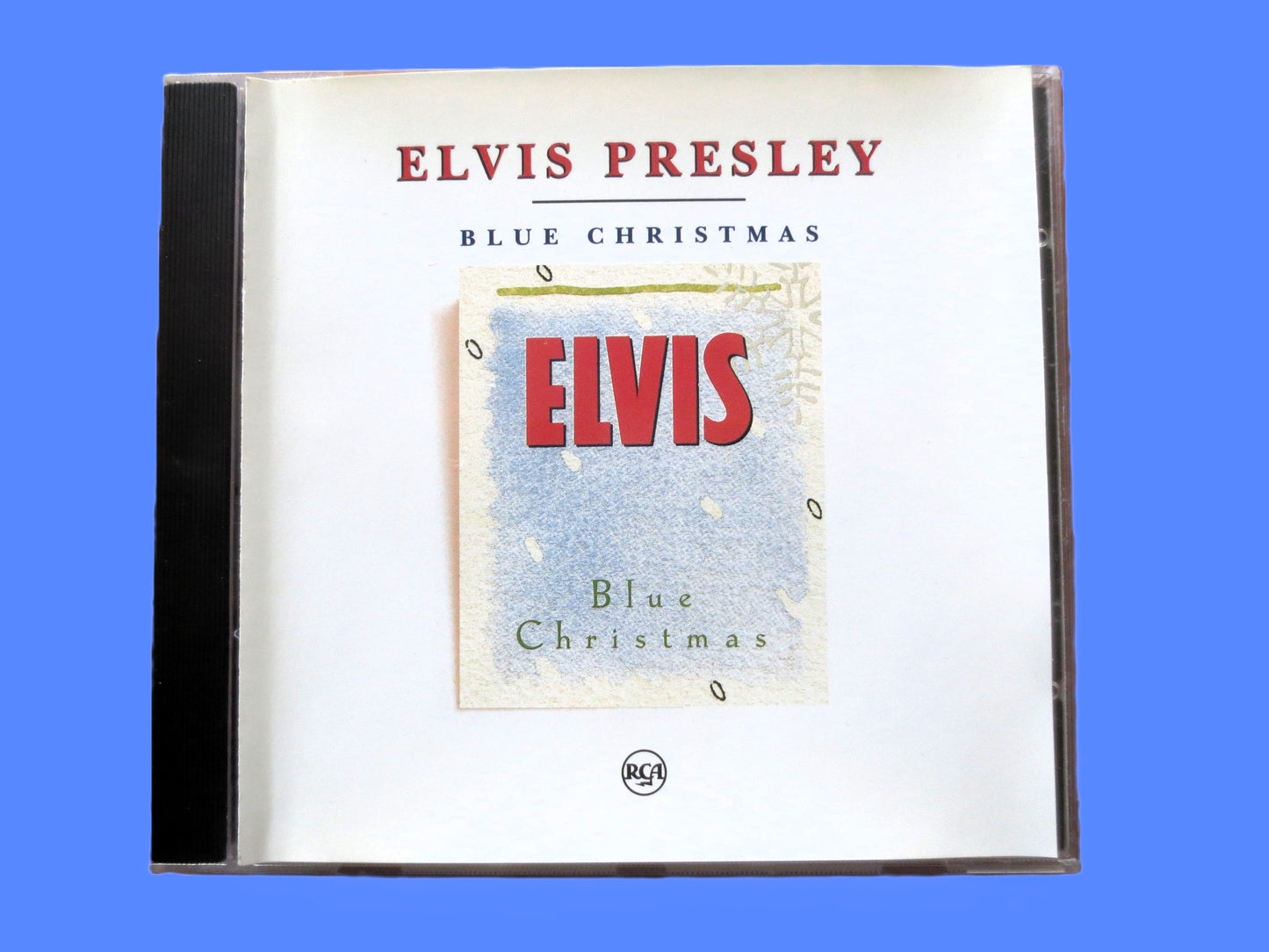 ELVIS PRESLEY, Blue Christmas, 1992 Compact Disc, Vintage Cd