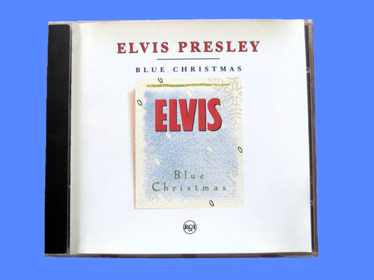 ELVIS PRESLEY, Blue Christmas, 1992 Compact Disc, Vintage Cd
