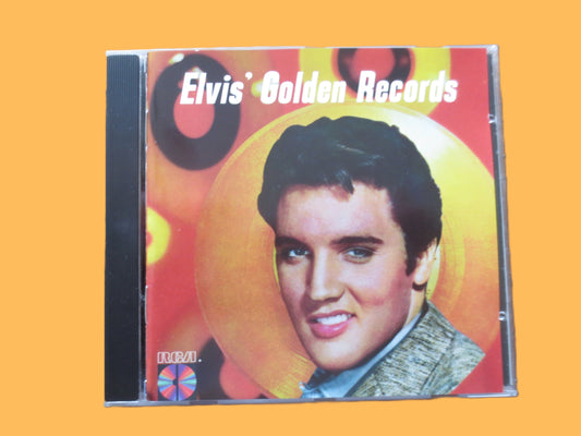ELVIS PRESLEY, Elvis' Golden Records, 1986 Compact Disc, Vintage Cd