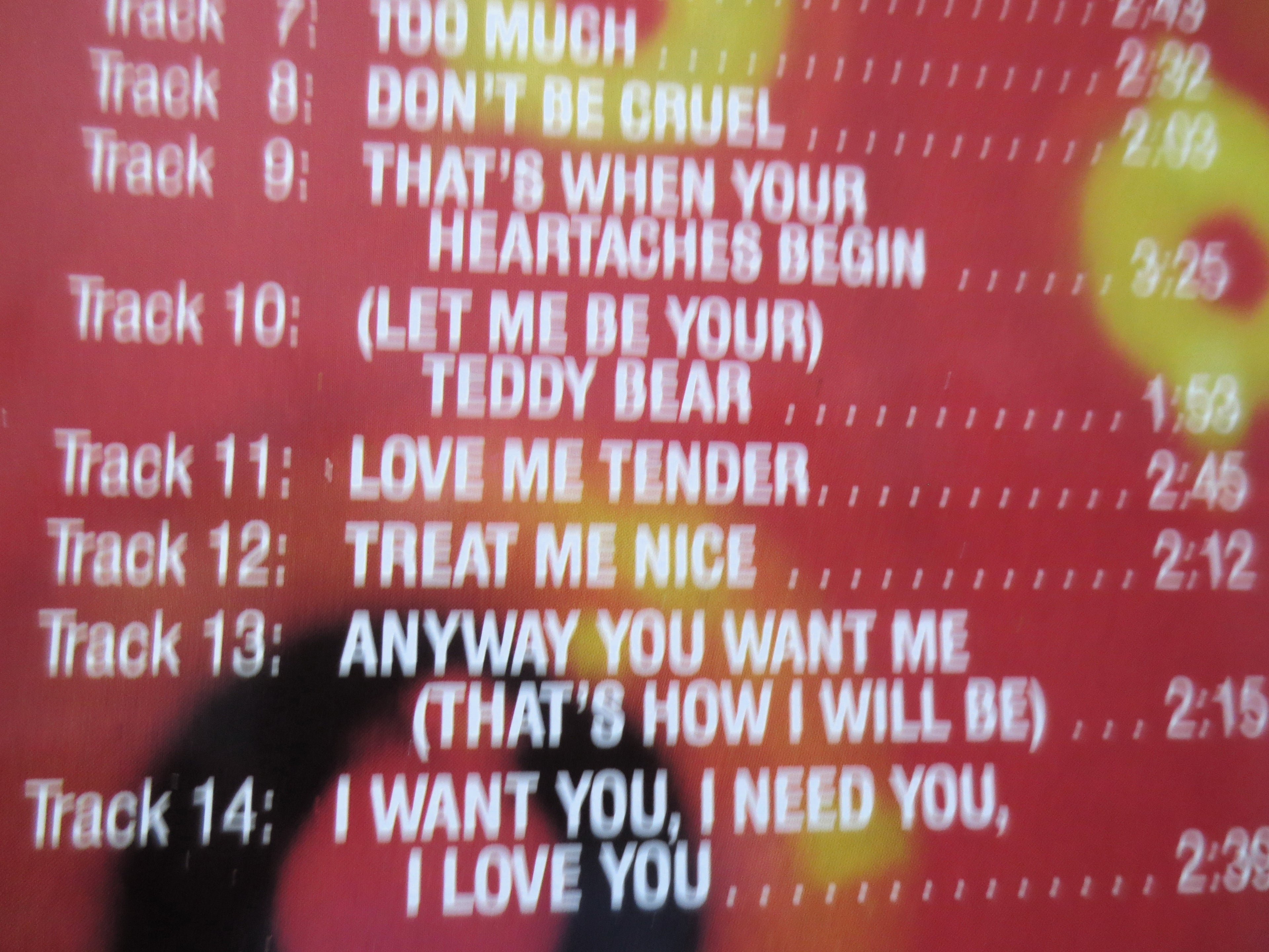 Elvis Presley – Elvis' Golden Records (1986) CD
