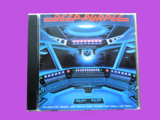 DEEP PURPLE, When We Rock, 1988 Compact Disc, Vintage Cd