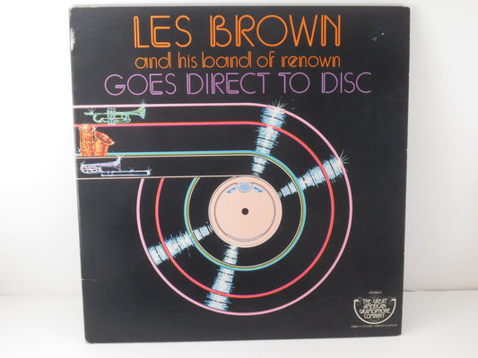 LES BROWN, Direct to Disc, BIG Band Record, Jazz Records, Les Brown Records, Les Brown Lps, Les Brown Albums, Vintage Records, 1977 Records