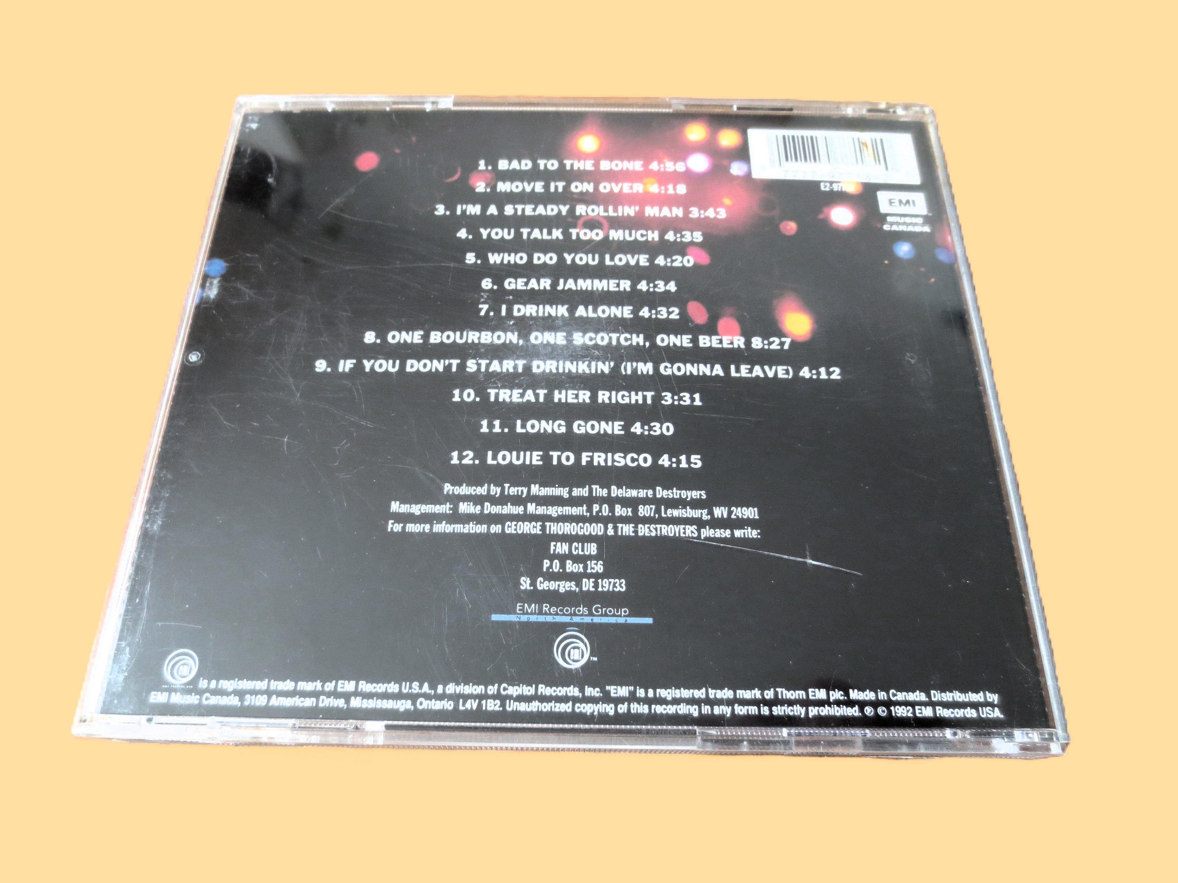 George Thorogood – The Baddest of George Thorogood and the Destroyers (1992) CD