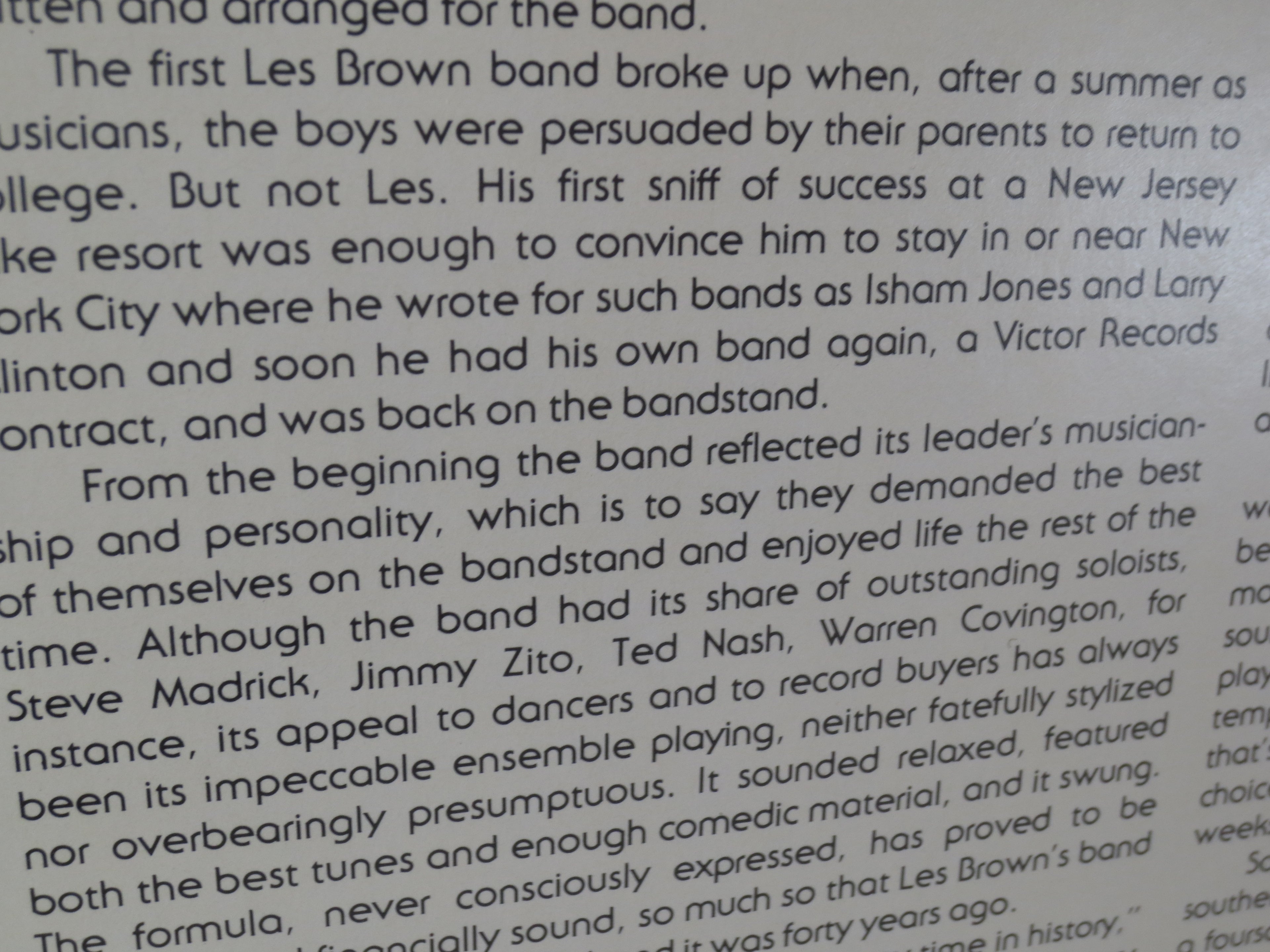 Les Brown – Direct to Disc (1977) Vinyl LP