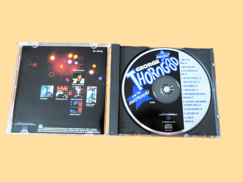 George Thorogood – The Baddest of George Thorogood and the Destroyers (1992) CD