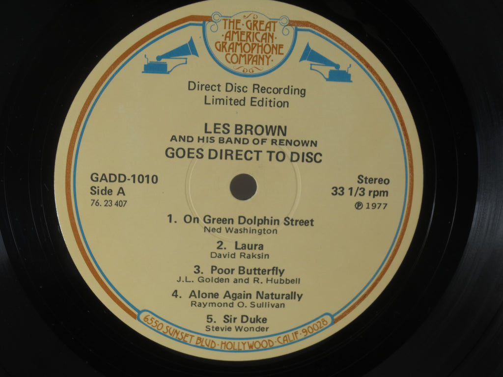 Les Brown – Direct to Disc (1977) Vinyl LP