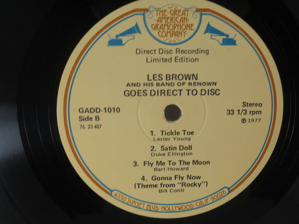 Les Brown – Direct to Disc (1977) Vinyl LP