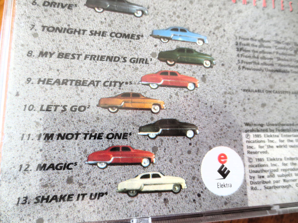 The Cars – Greatest Hits (1985) CD