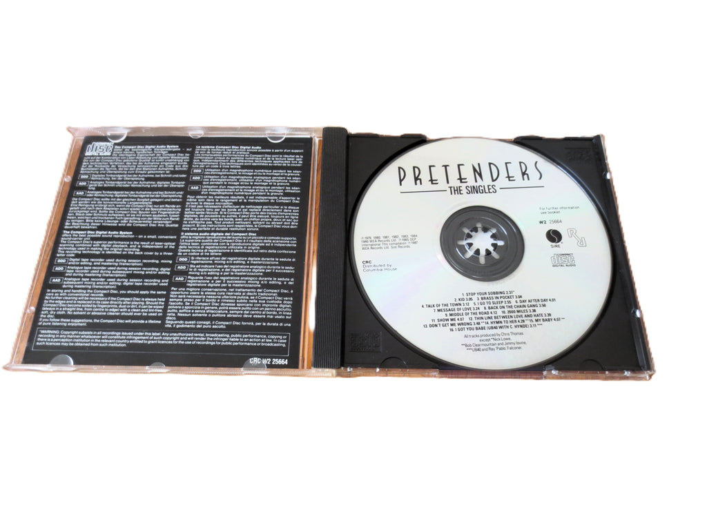 The Pretenders – The Singles (1987) CD