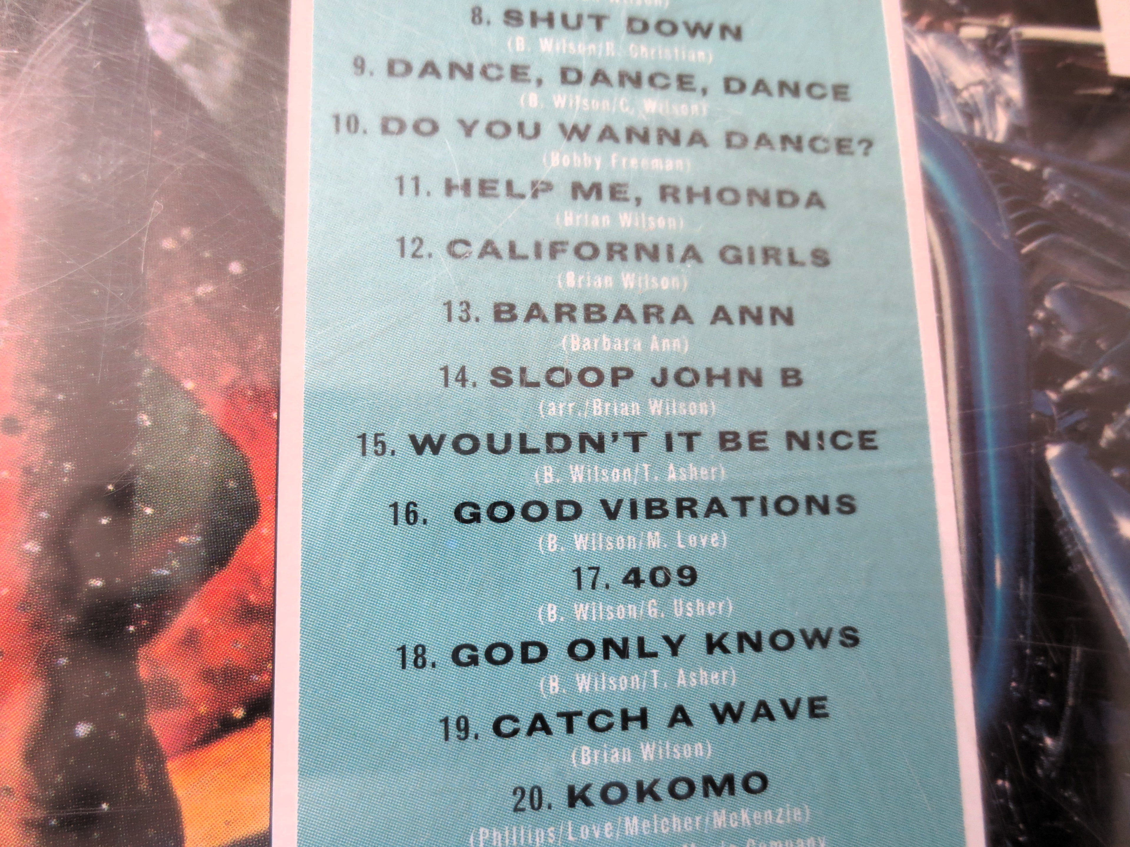 The Beach Boys – 20 Good Vibrations: Greatest Hits (1995) CD