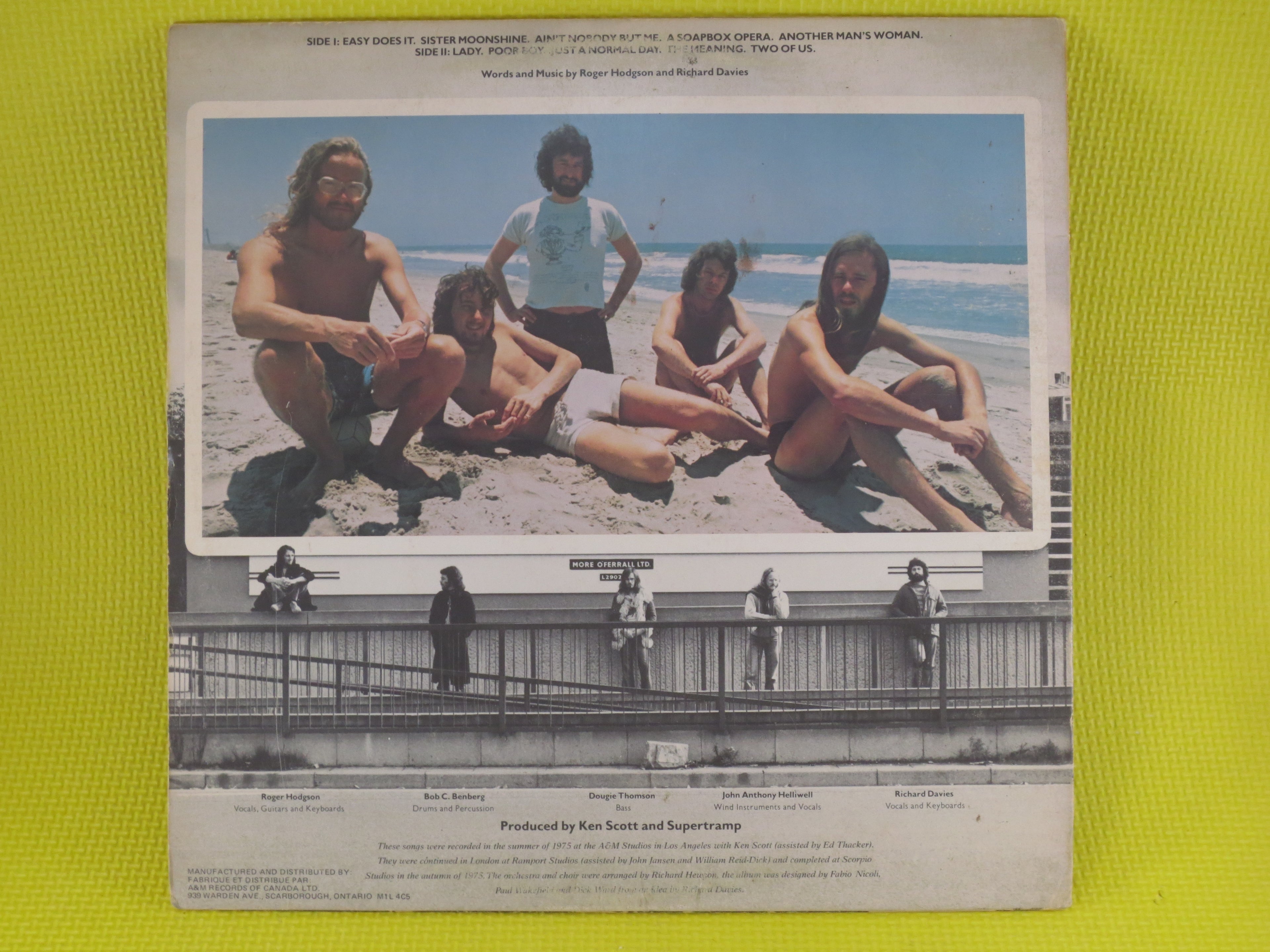 Supertramp – Crisis? What Crisis? (1975) Vinyl LP