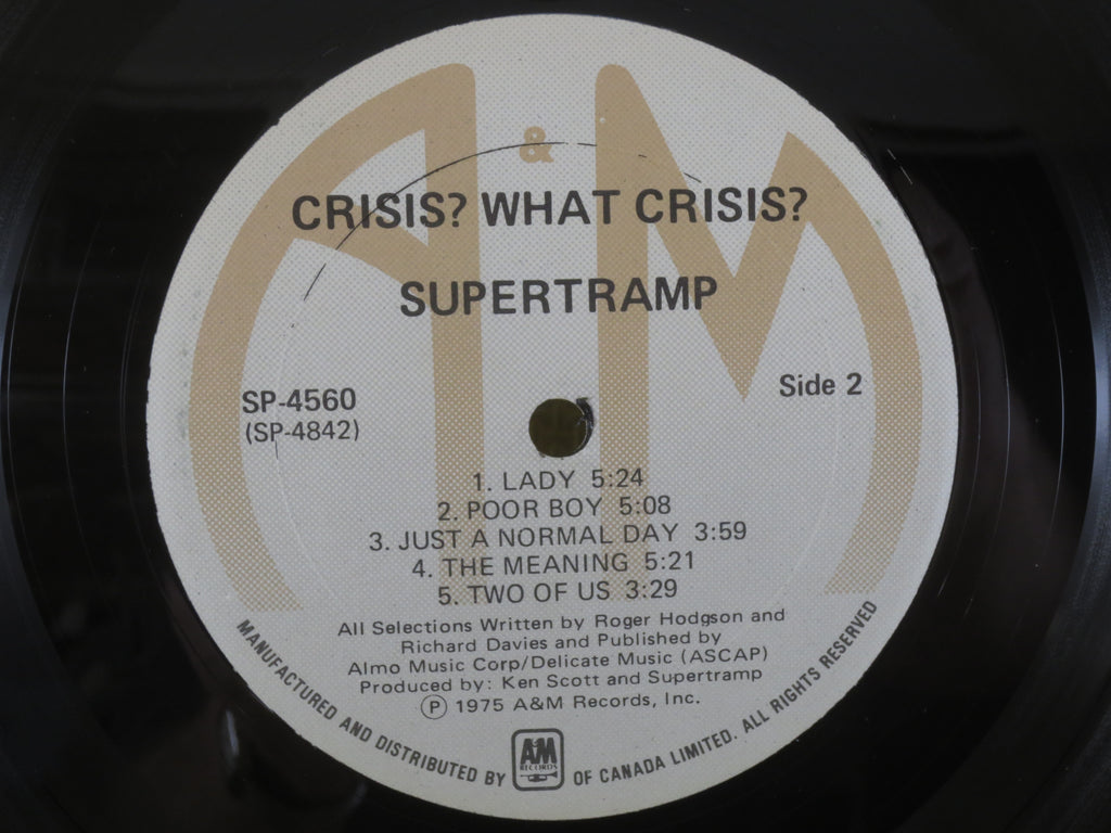 Supertramp – Crisis? What Crisis? (1975) Vinyl LP