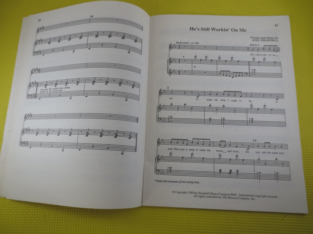 Sing-A-Song Along – Kids Sheet Music Book (1986)