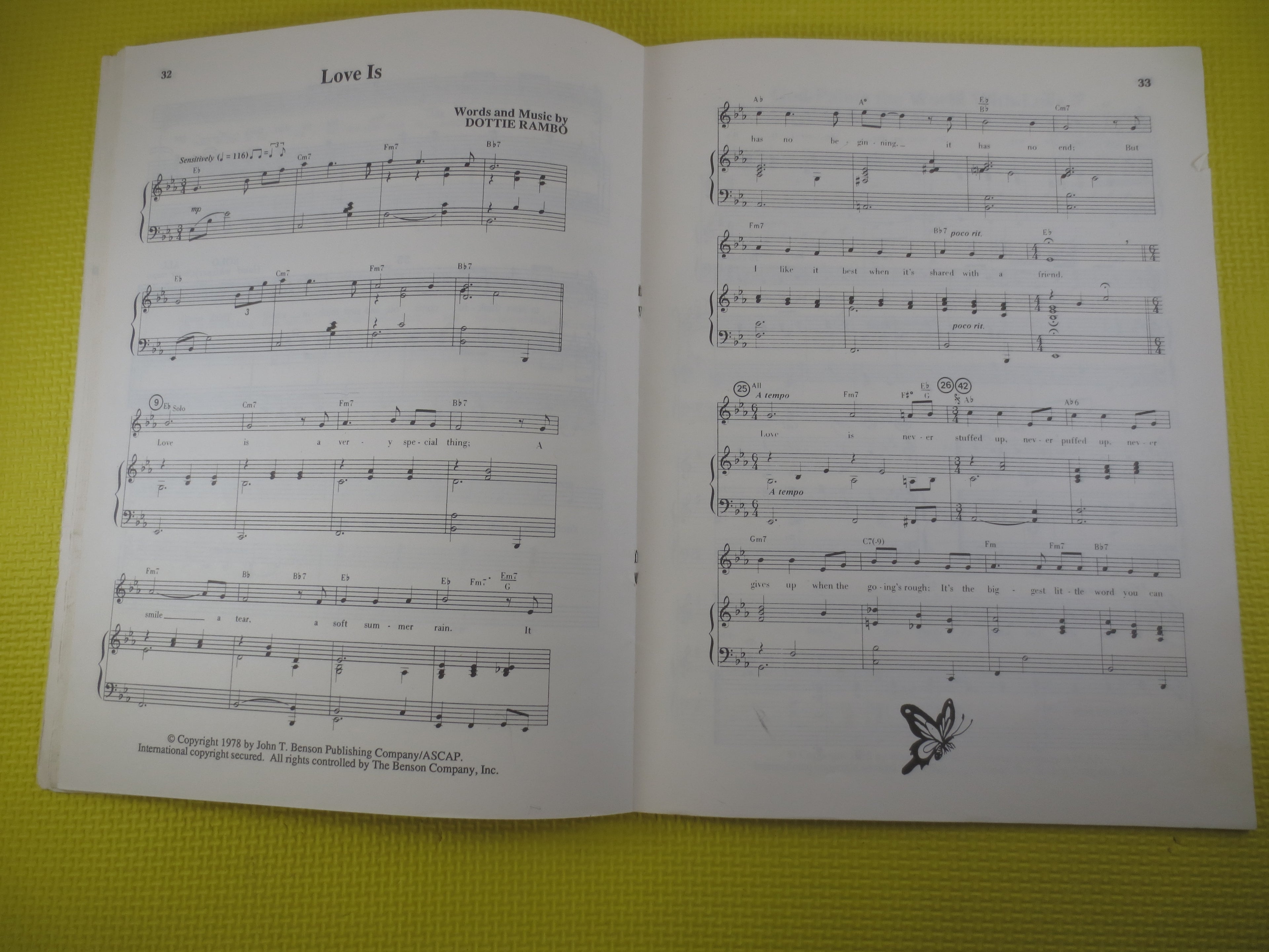 Sing-A-Song Along – Kids Sheet Music Book (1986)