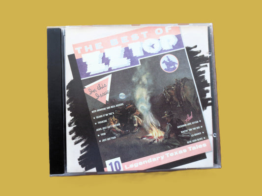 ZZ Top Greatest Hits CD, 1985 Compact Disc, Legendary Texas Tales
