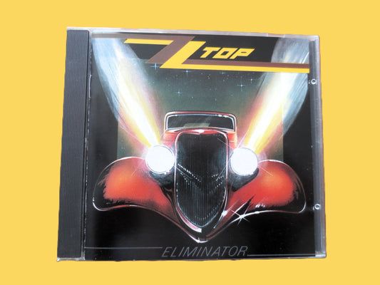 ZZ TOP, Eliminator, 1985 Compact Disc, Vintage Cd