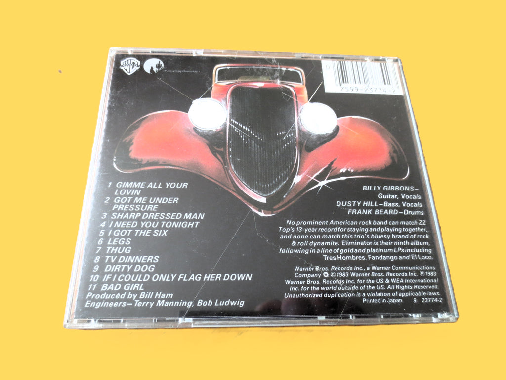 ZZ Top – Eliminator (1983) CD