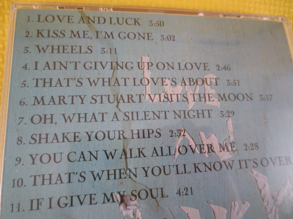 MARTY STUART, LOVE and Luck, Marty Stuart Cd, Marty Stuart Album, Marty Stuart Songs, Country Music Cd, Cd's, 1994 Compact Disc