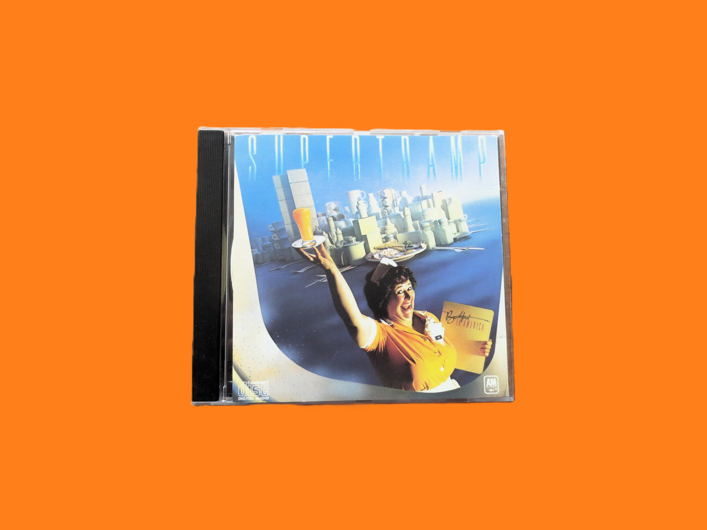 SUPERTRAMP, Breakfast in America, 1985 Compact Disc, Vintage Cd