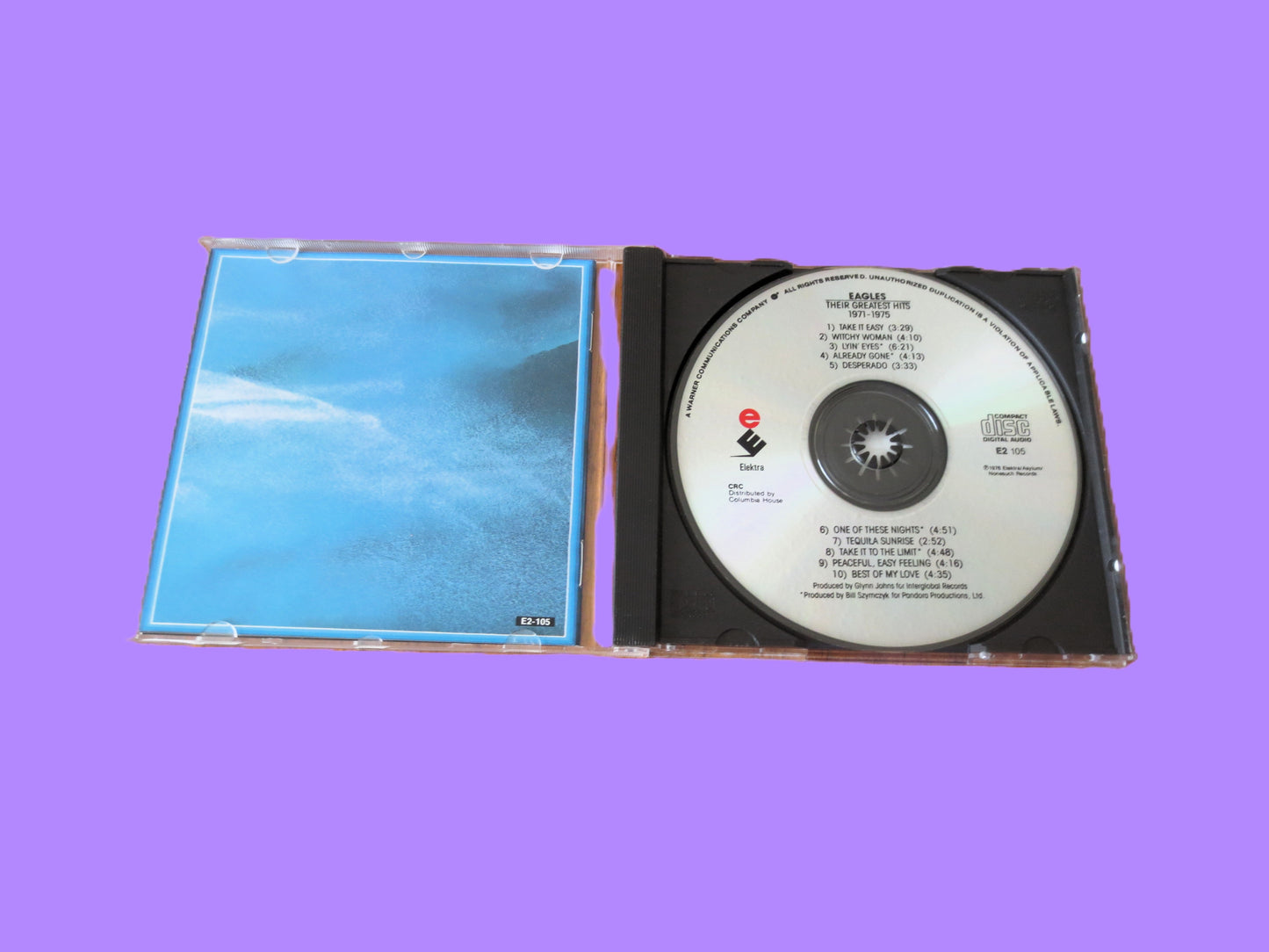 The EAGLES, Greatest Hits, 1985 Compact Disc, Vintage Cd