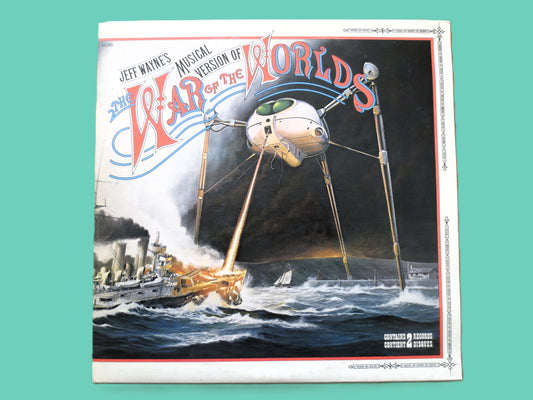 WAR of the WORLDS, Jeff WAYNE, Vintage Album, 1978 Record, Vinyl Lp