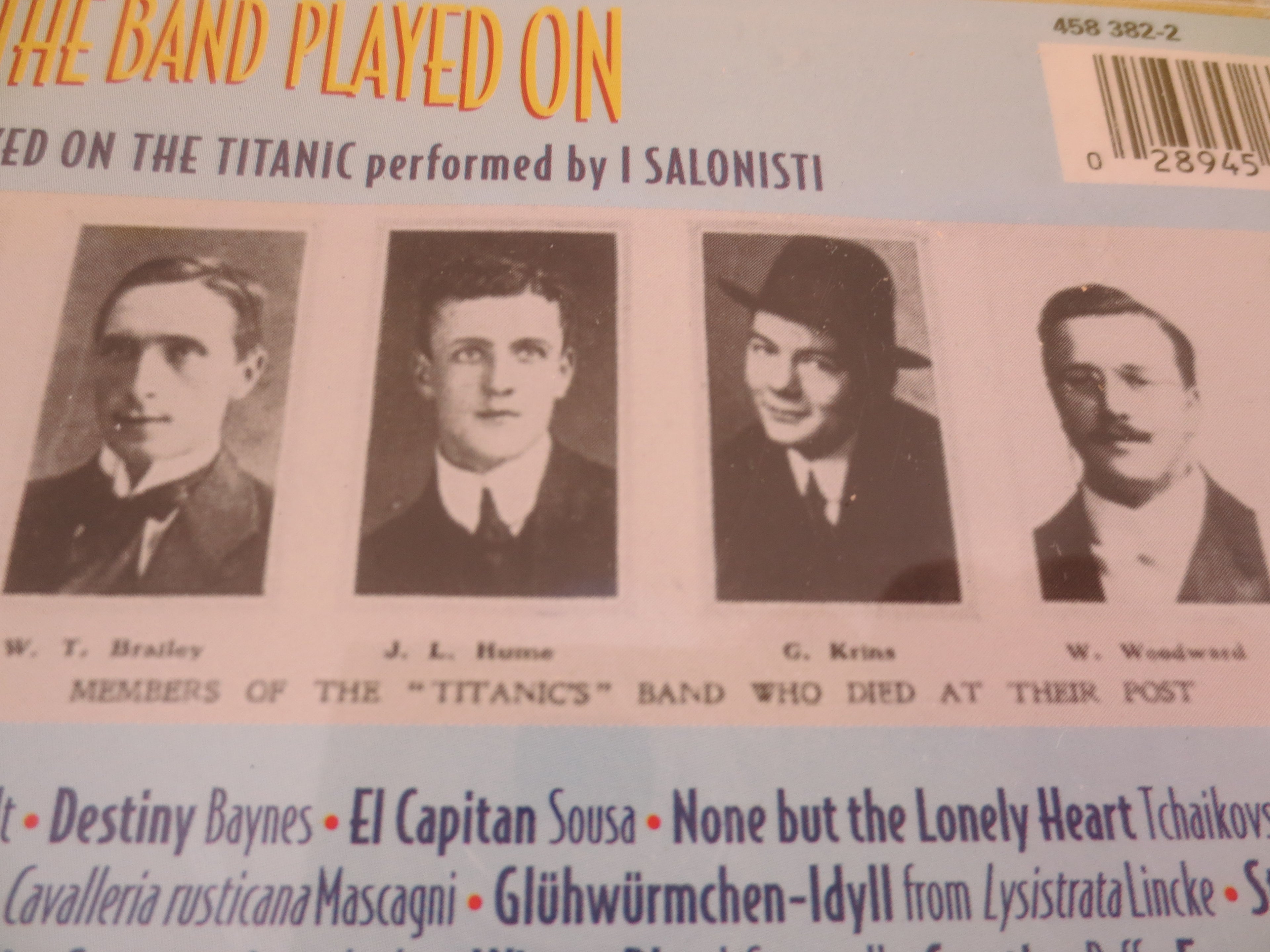 And the Band Played On – Music from the Titanic (1997) CD