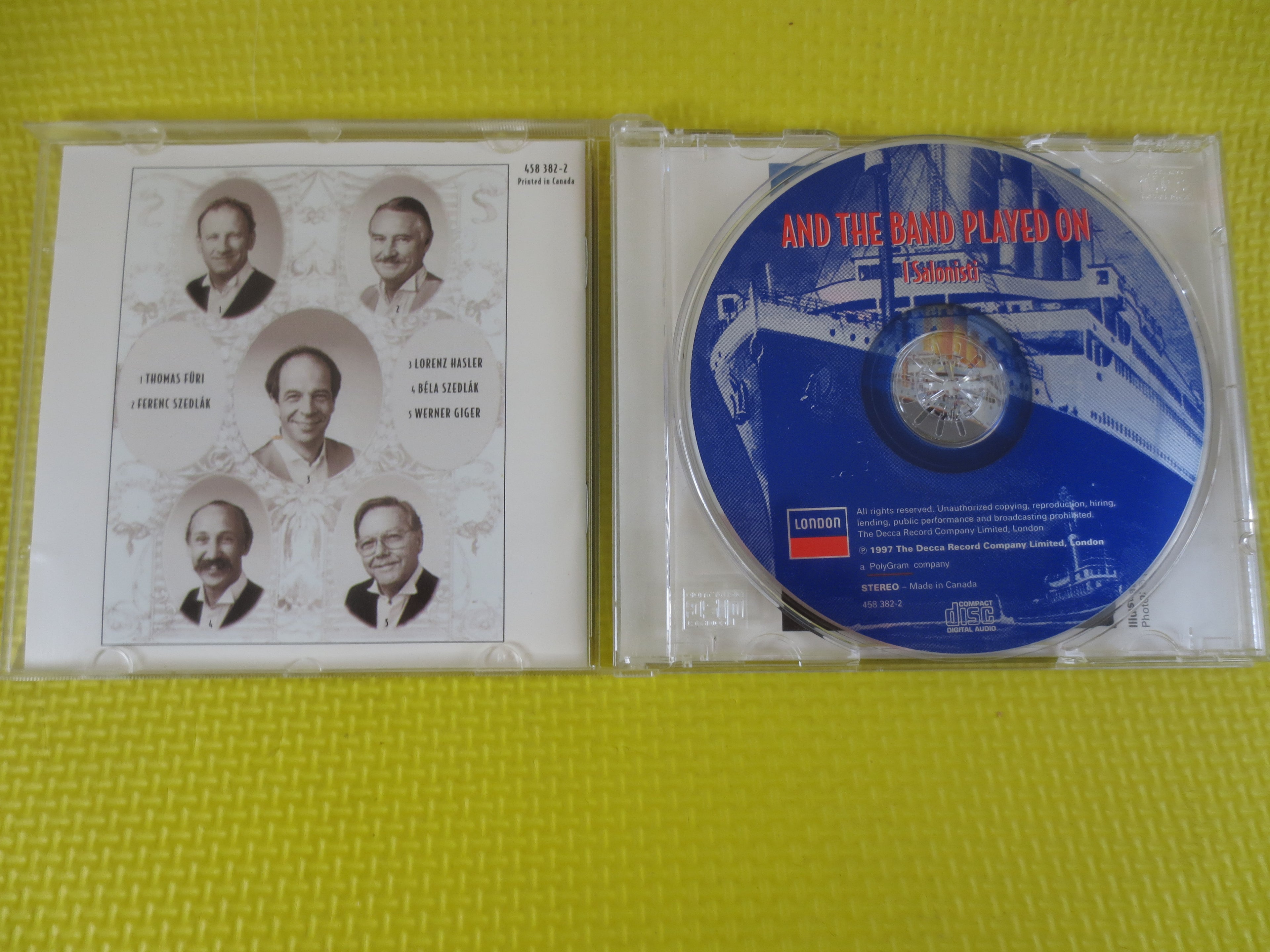 And the Band Played On – Music from the Titanic (1997) CD