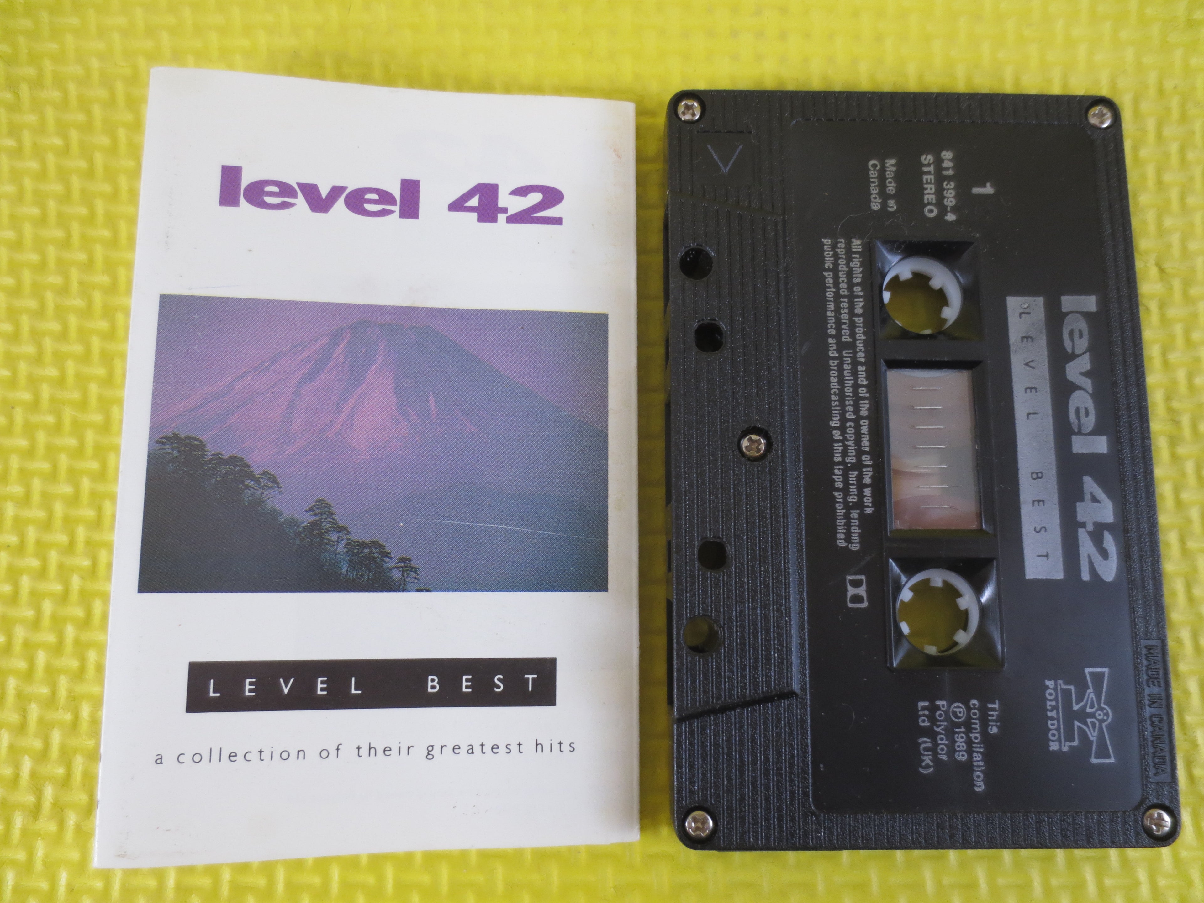 Level 42 – Level Best (1989) Cassette