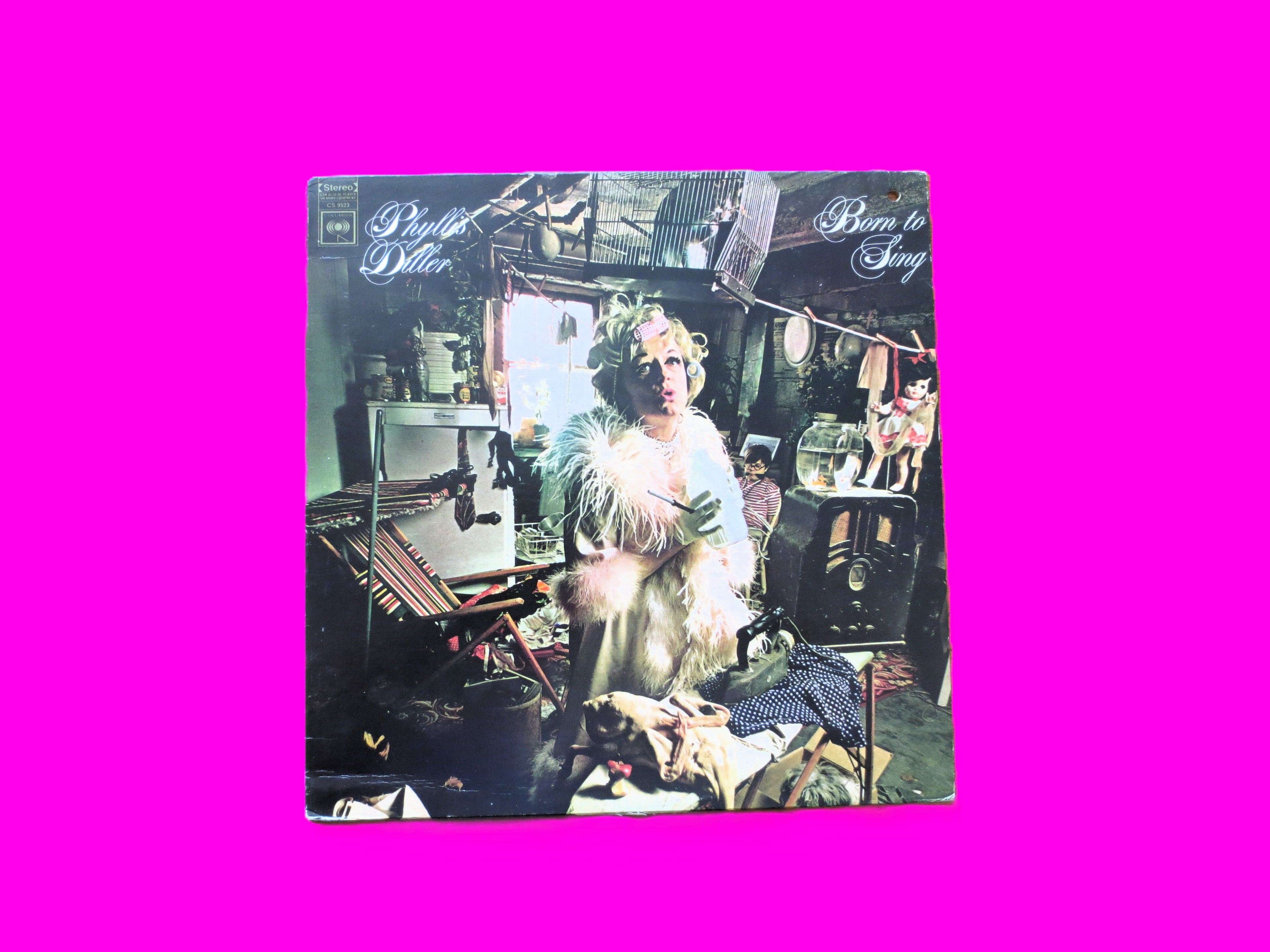 PHYLLIS DILLER, Born to Sing, Vintage Comedy Album, 1968 Record, Vinyl Lp