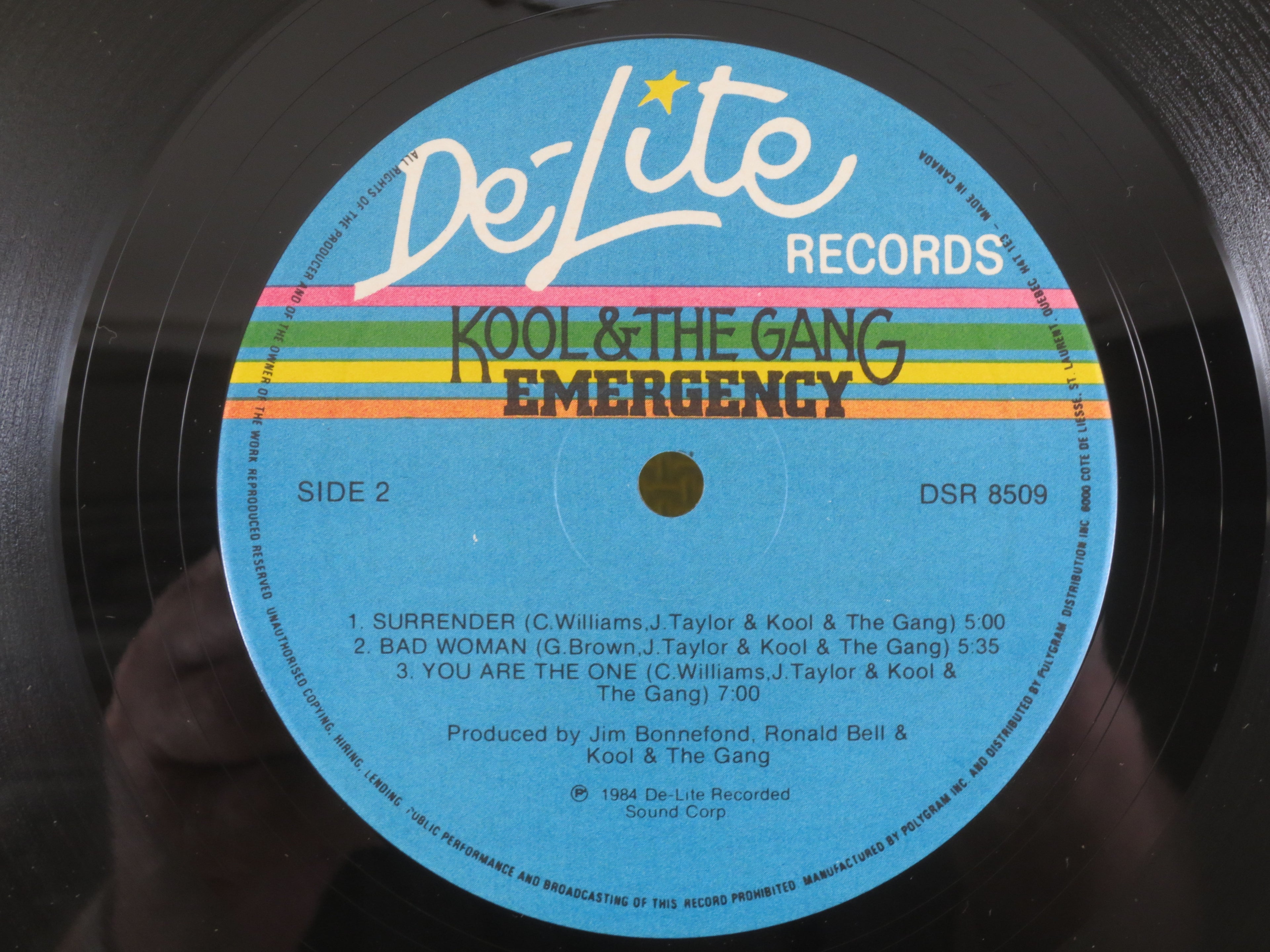 Kool & the Gang – Emergency (1984) Vinyl LP