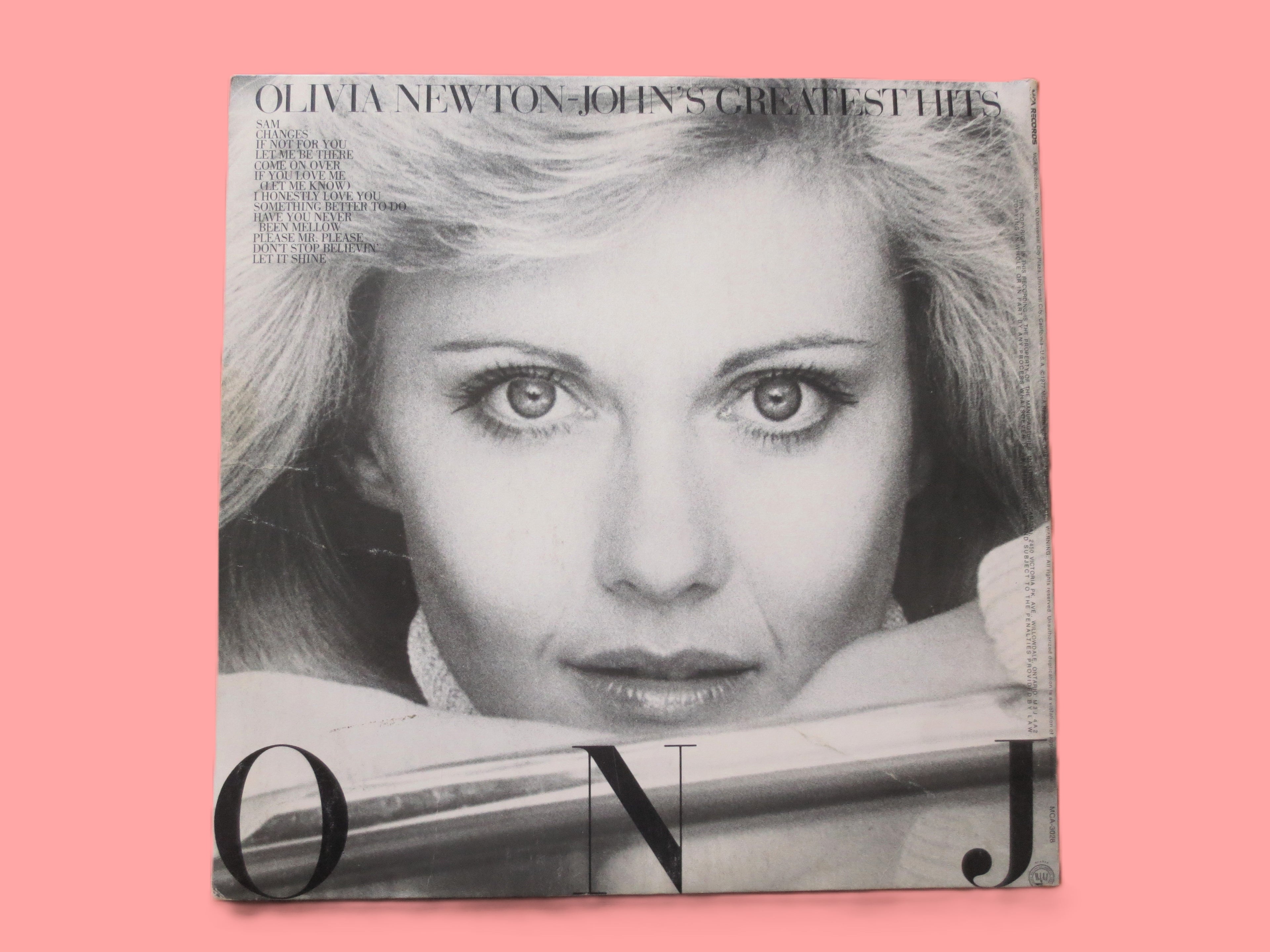 Olivia Newton-John – Greatest Hits (1975) Vinyl LP