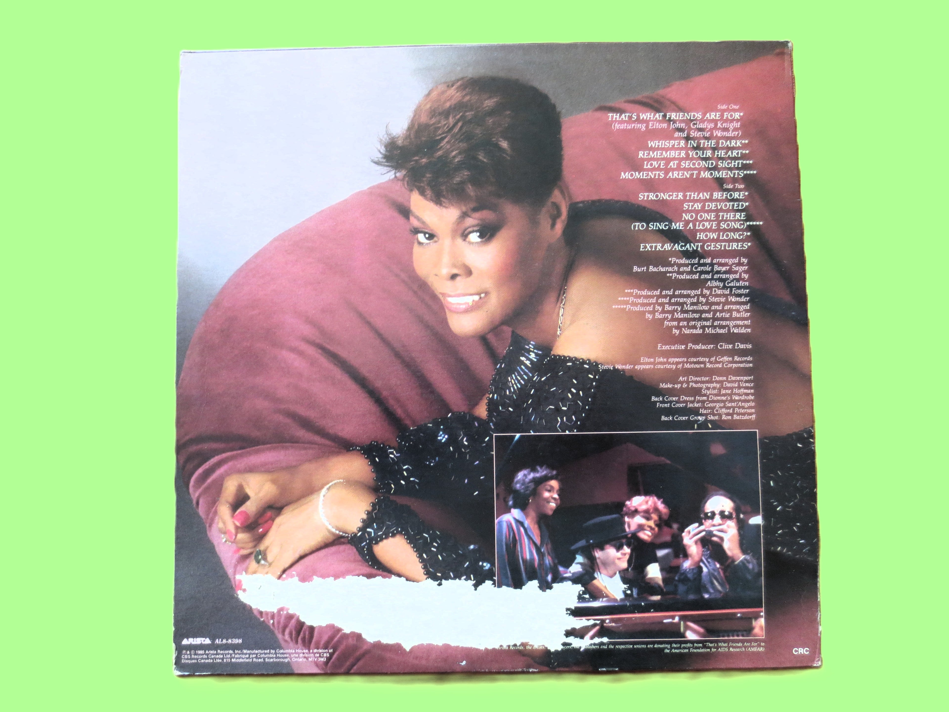 Dionne Warwick – Friends (1985) Vinyl LP