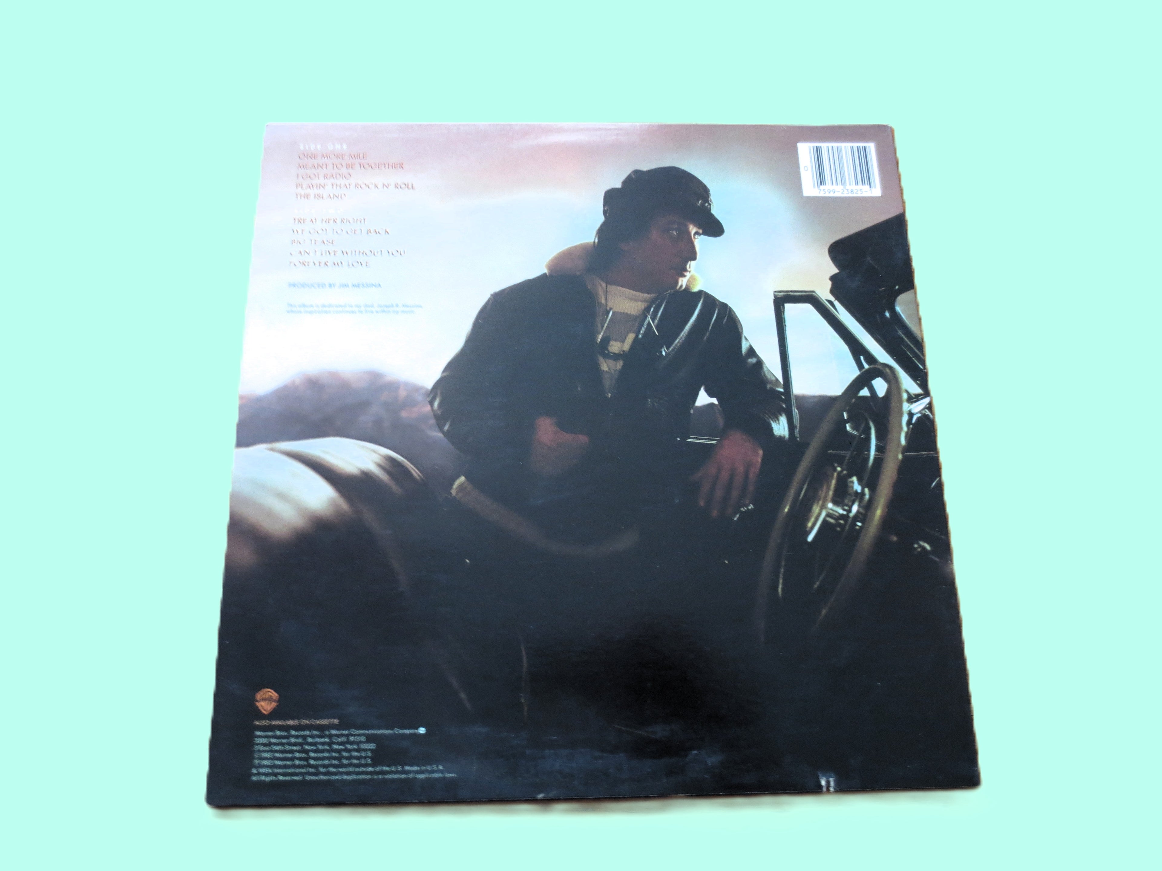 JIMMY MESSINA, One More Mile, Vintage Album, 1983 Record, Vinyl Lp