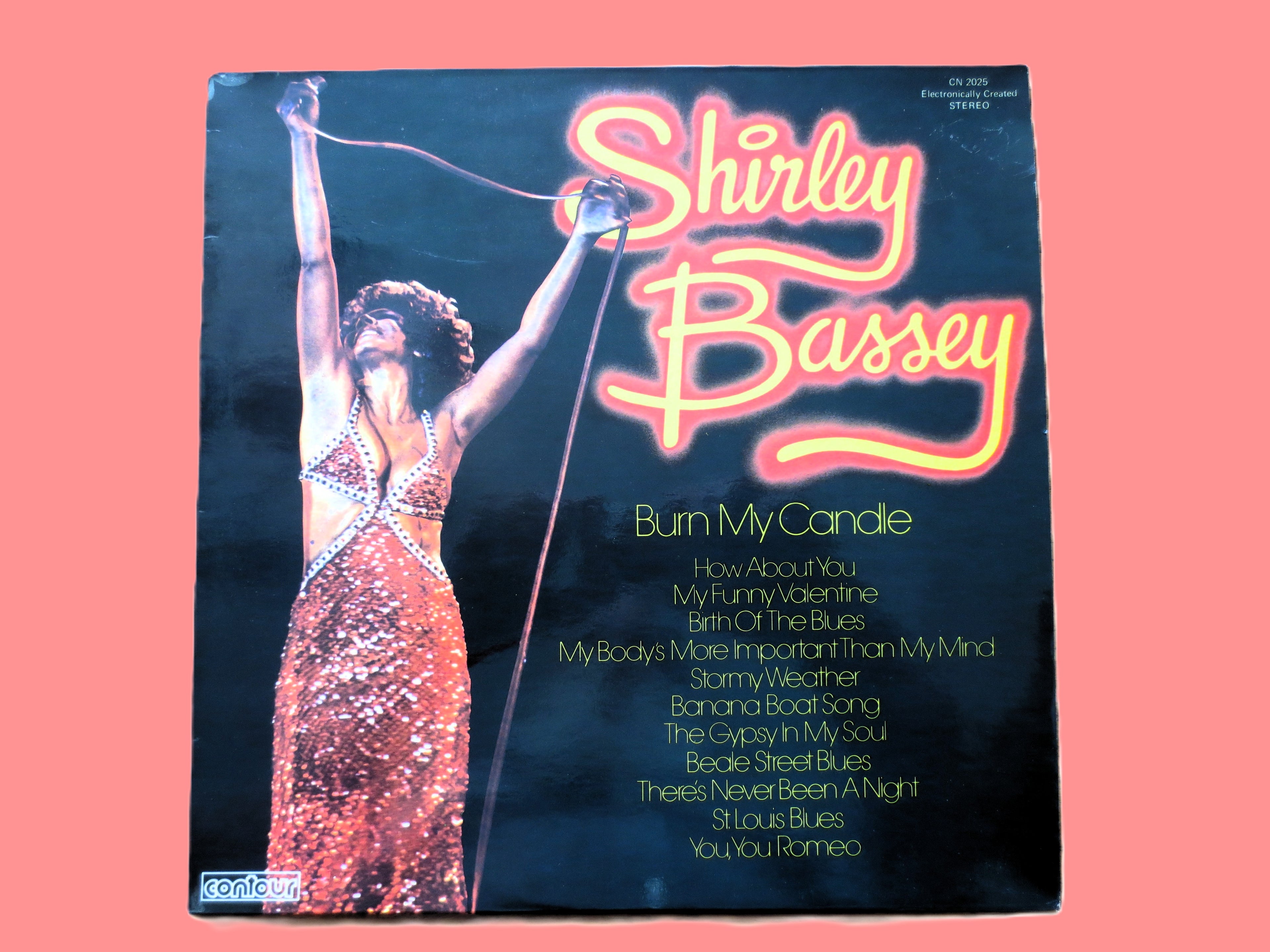 SHIRLEY BASSEY, Burn My Candle, Vintage Album, 1976 Record, Vinyl Lp