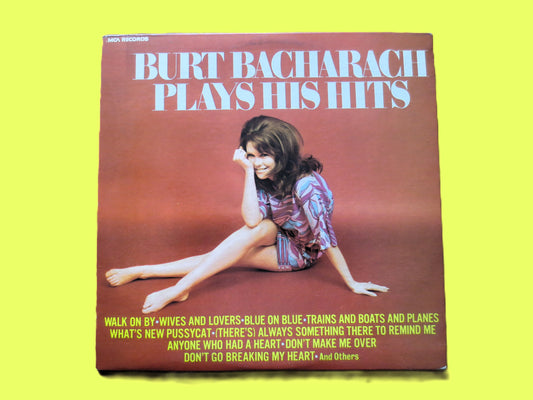 BURT BACHARACH, Plays His Hits, Vintage Album, 1973 Record, Vinyl Lp
