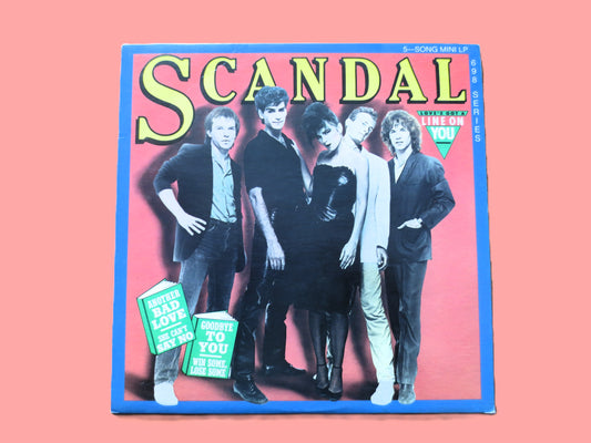 SCANDAL, Debut Album, Vintage Album, 1982 Record, Vinyl Lp