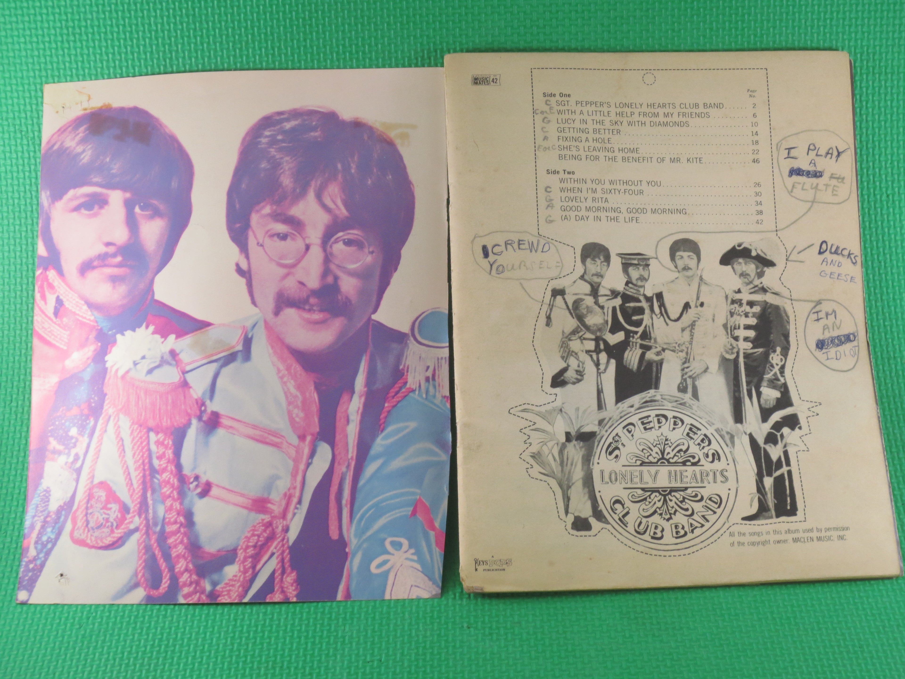 The Beatles – Sgt. Pepper's Lonely Hearts Club Band Sheet Music Book (1967)
