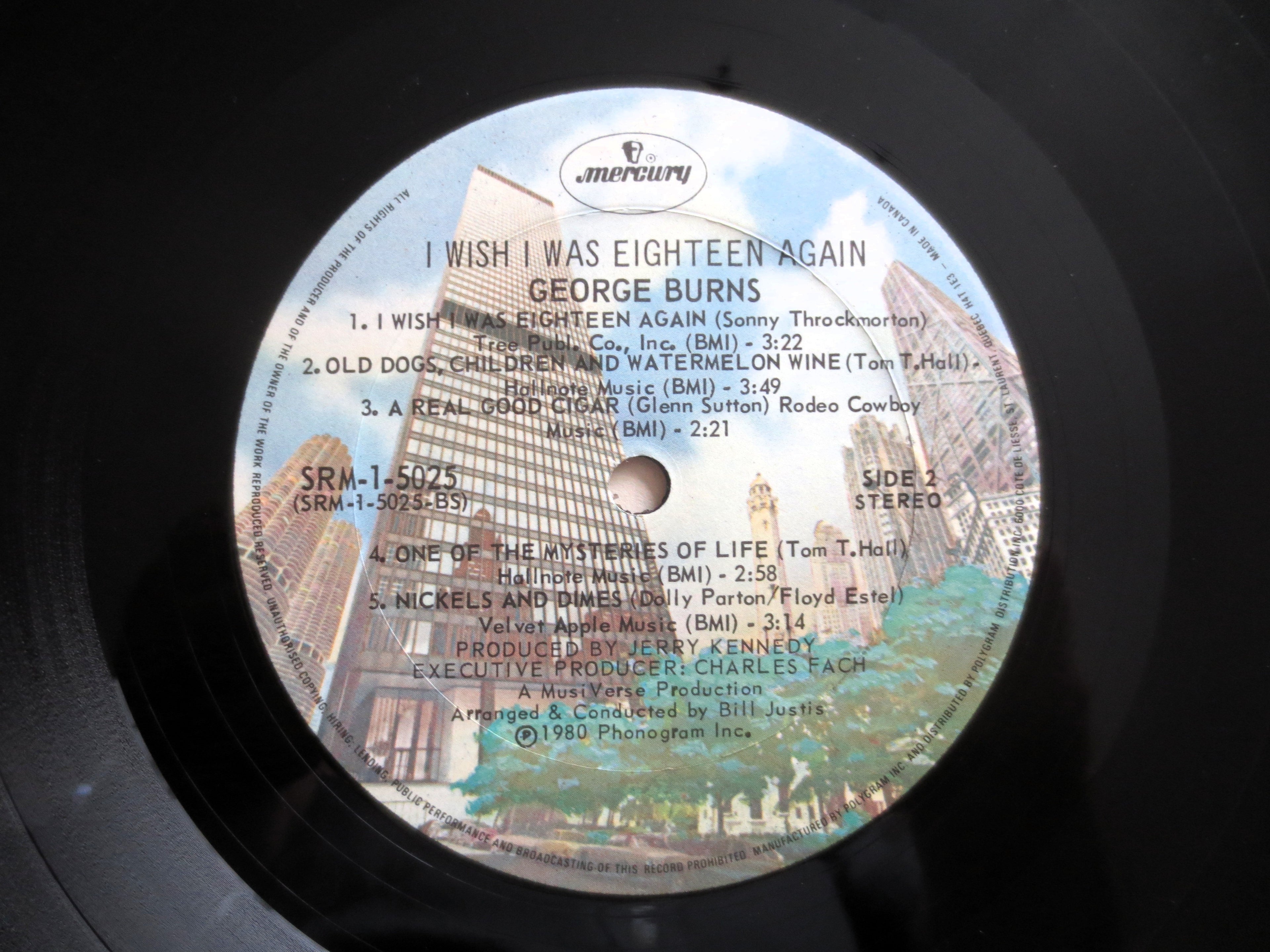 George Burns – I Wish I Was Eighteen Again (1980) Vinyl LP