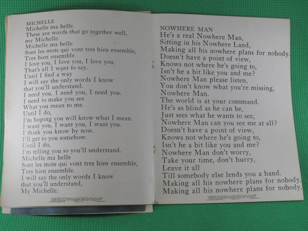 The Beatles – Sgt. Pepper's Lonely Hearts Club Band Sheet Music Book (1967)