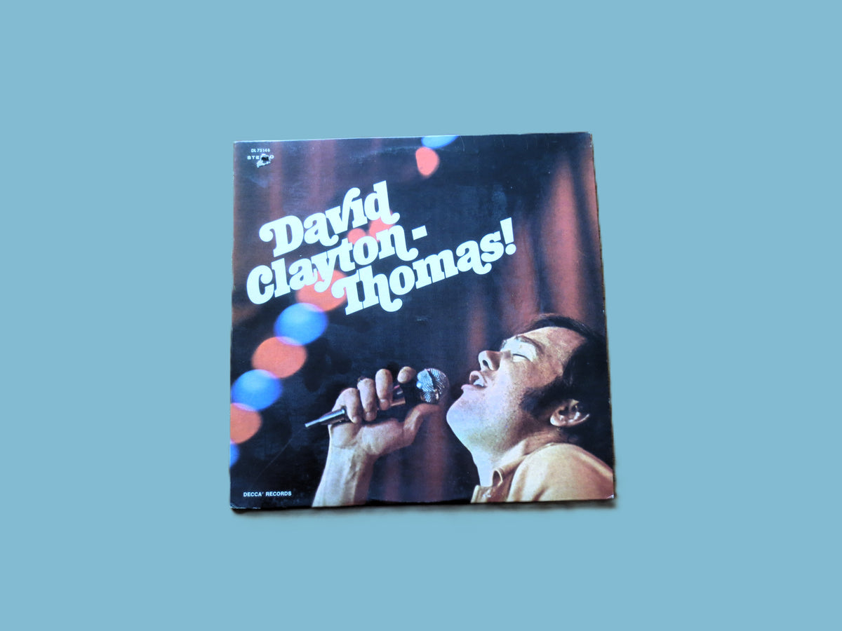 David Clayton-Thomas – David Clayton-Thomas (1969) Vinyl LP