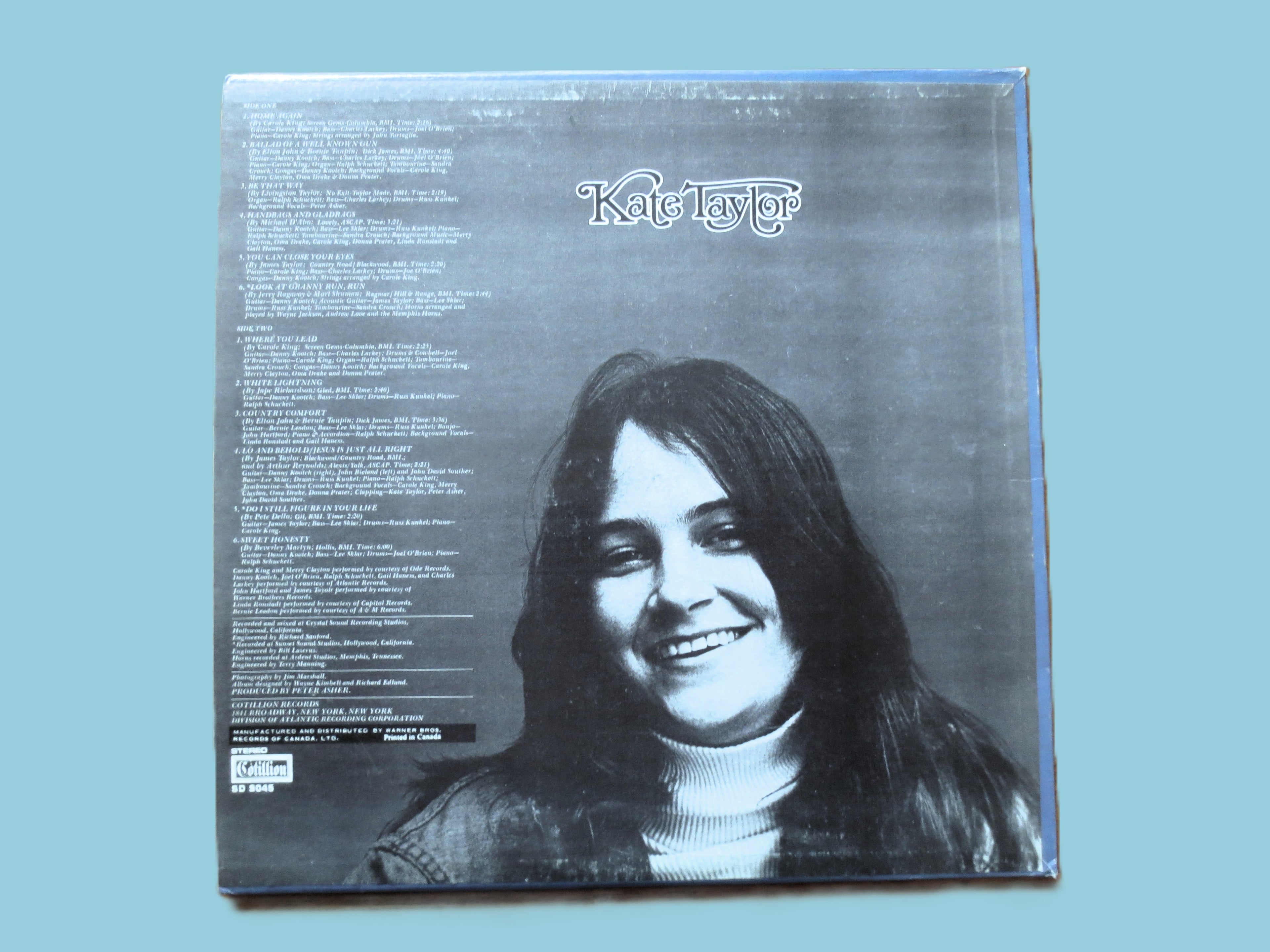 Kate Taylor – Sister Kate (1971) Vinyl LP
