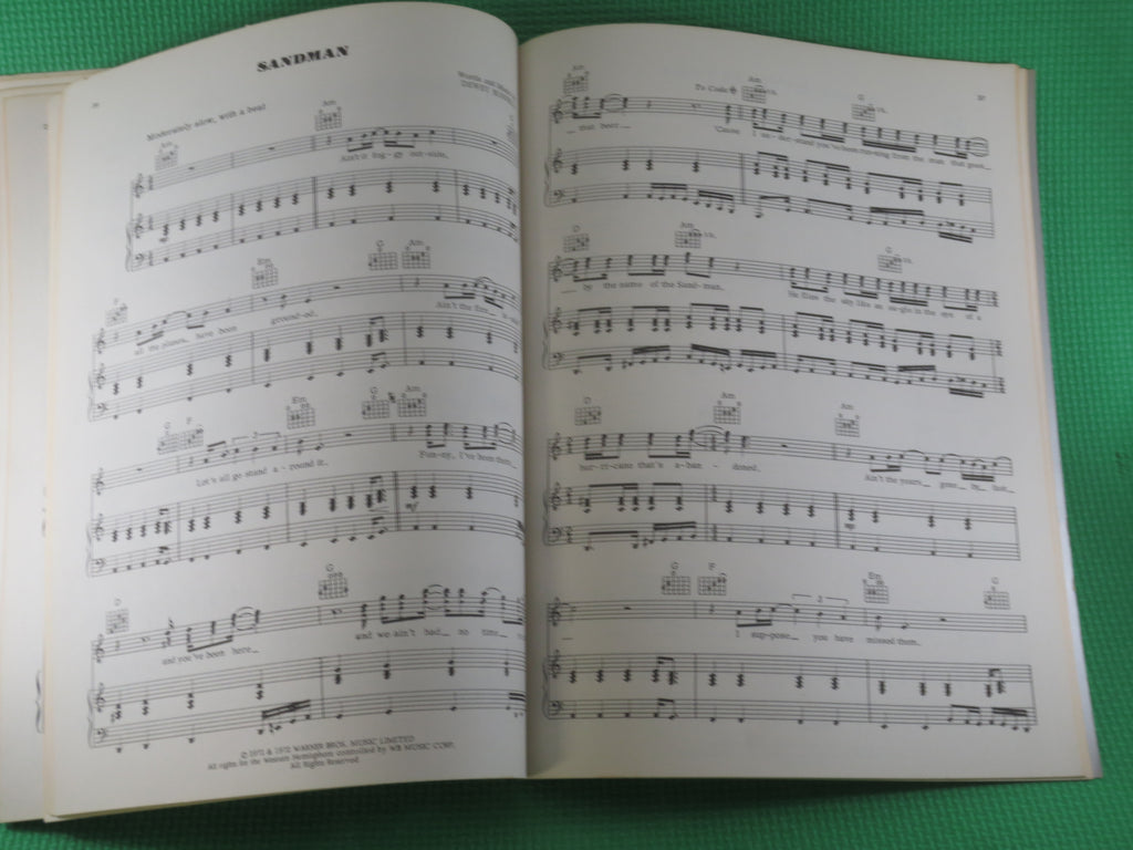 America – Greatest Hits Sheet Music Book
